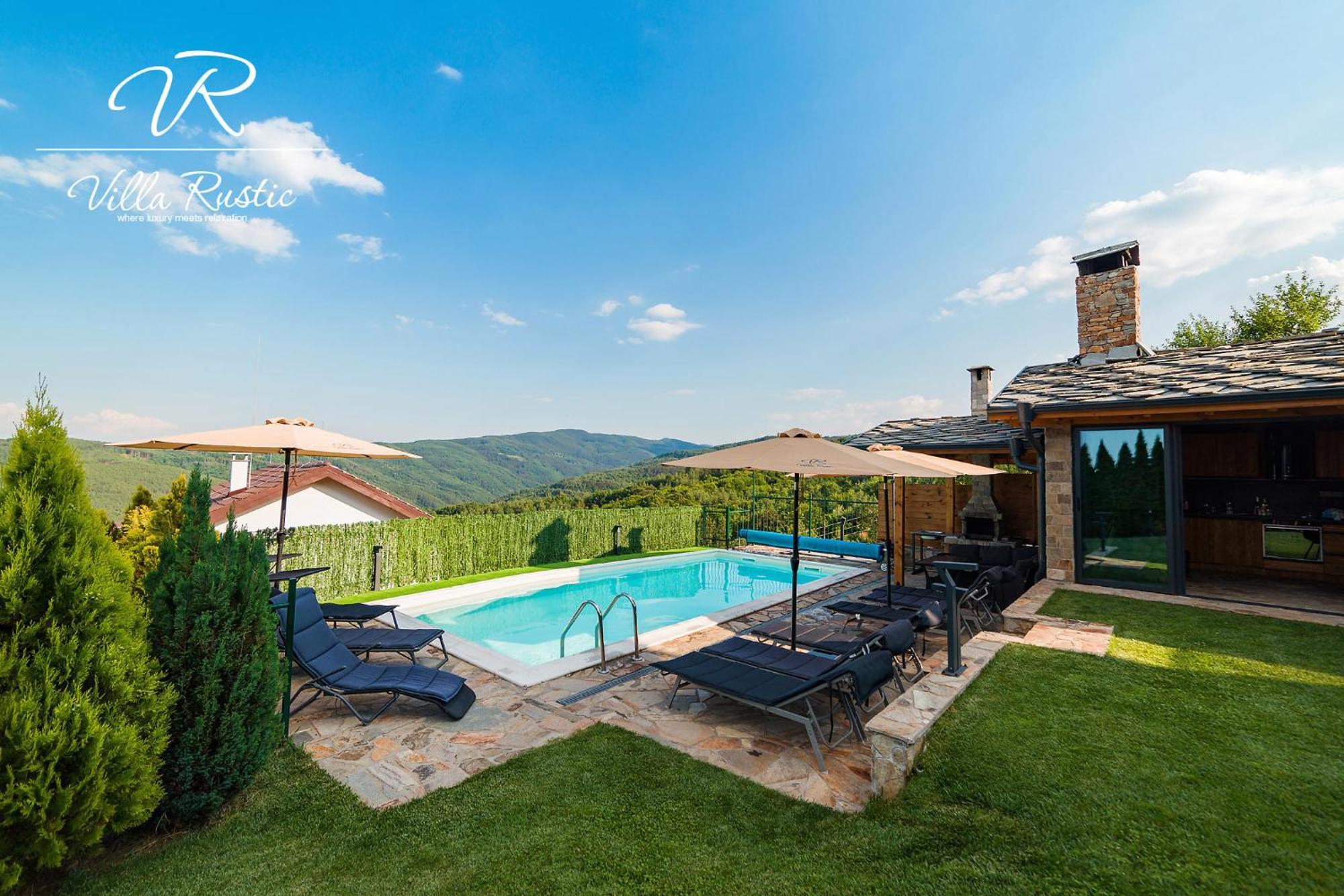Вила Рустик / Villa Rustic Kjustendil Exteriér fotografie