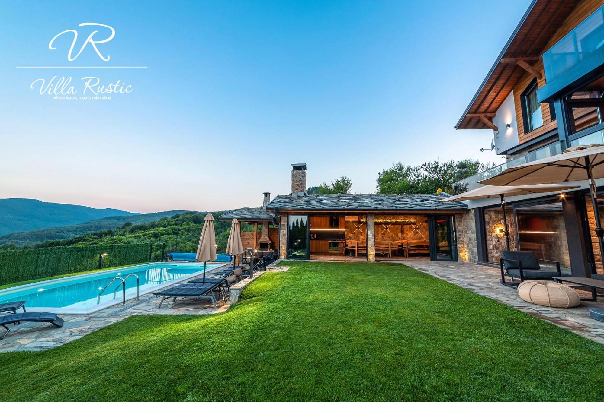 Вила Рустик / Villa Rustic Kjustendil Exteriér fotografie